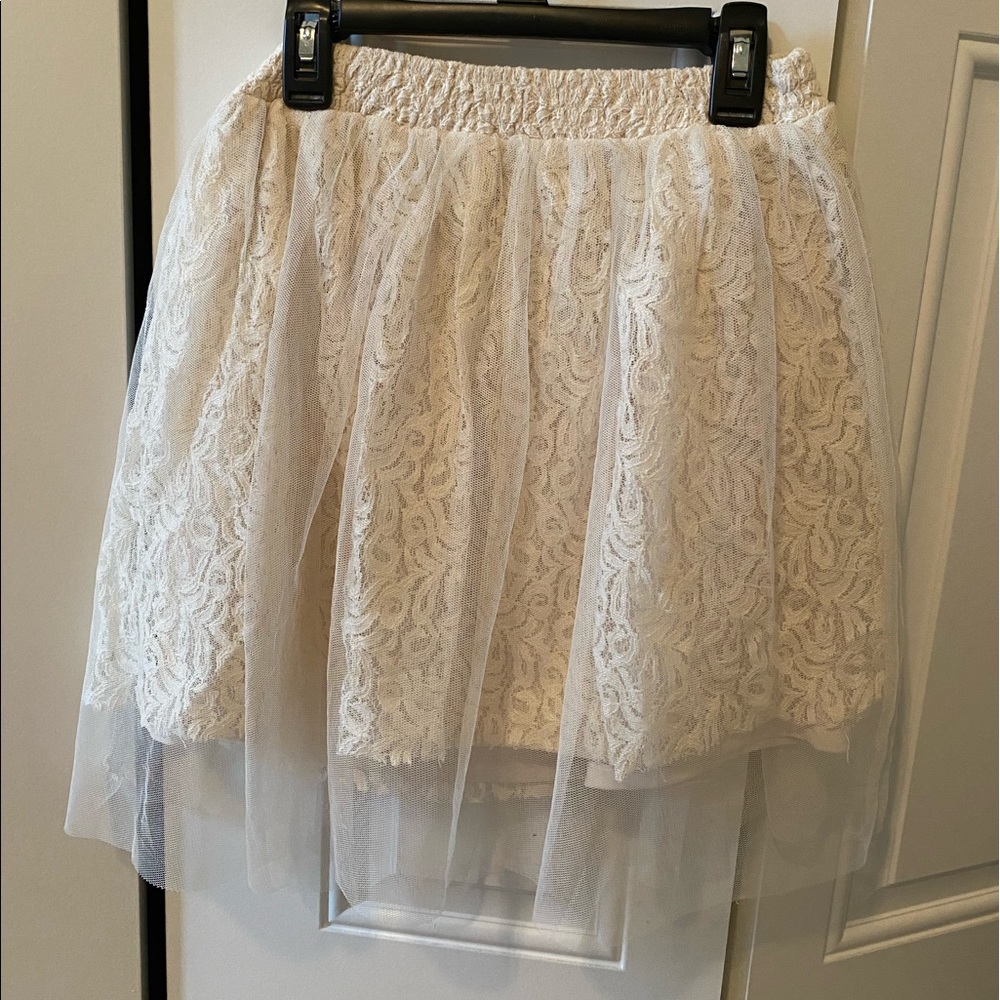 Sheer skirt